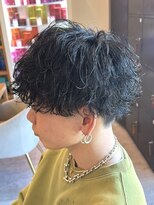 リシェール 北越谷店(RICHAIR) MEN’S HAIR/波巻きツイストスパイラル/リバースセンターパート