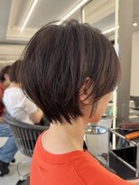 サンドハーツギンザ(sand Hearts ginza)&nbsp;横顔で丸みを作る大人ショート