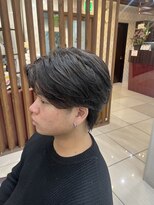 クオリス 上福岡店(QUALIS)&nbsp;冬メンズパーママッシュウルフ×ニュアンスパーマ