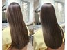 【人気No.1☆艶サラ】カット＋髪質改善透明感カラー＋TR ￥13480