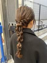 ニューヨークニューヨーク 三宮店(NYNY)&nbsp;ヘアアレンジ/編みおろし