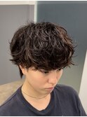 リバースセンターパート/ニュアンスパーマ/ダウンバング/梅田◎