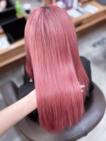 シェルマン(Charmant)&nbsp;高槻で叶う艶感ハイトーンピンクカラー