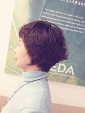 エフ アヴェダ 木の葉モール橋本(F AVEDA) ふんわりエレガントショートボブ