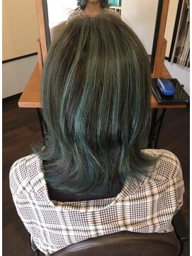 リピュア(Re:PURe) **ターコイズグリーンハイライト**