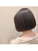 大人可愛い_ミディボブ_アッシュベージュ【ららぽーと沼津】