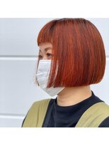 アットグレイス(@grace)&nbsp;ミニボブ×インナーカラーハイトーンカラー金沢◎20代30代40代