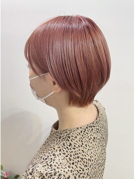 グーフィートーキョー 銀座(Goofy Tokyo) ピンキーショート/ミニマムショート×コーラルピンク