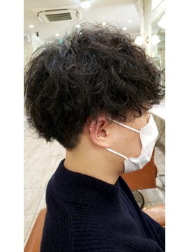 ティンク(Tink) メンズ×スパイラルパーマ