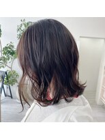 エルフ(elf)&nbsp;切りっぱなしボブ×ココアブラウン