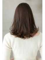カバーヘアアンドスパ ブリス 浦和(COVER HAIR&SPA bliss)&nbsp;アースカラーくせ毛風ウェーブ巻きくびれヘアY浦和30代40代50代