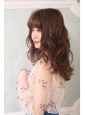 小顔ダブルバング＿ブランジュ＿グラデーションカラー