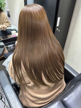 ロウ 町田(ROW) 大人かわいいくびれミディラベンダーインナーカラ