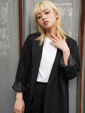 ブゾン(buZon) ブロンドロングウルフ