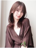 くびれヘア小顔カット外ハネレイヤーボブ大人かわいい《池袋》