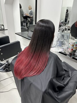 アライブ キチジョウジ(ALIVE Kichijoji) ALIVE kichijoji /　グラデーション×レッド