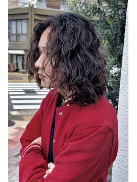 ノアソルテ 名古屋 栄(NOA solte.) NOA solte. メンズスパイラルパーマ/メンズロングパーマ/色気