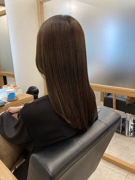  リュクスバトーバイトリコ 船橋南口店(Luxe BATEAU by tricot) 自然なケアストレート/20代30代40代