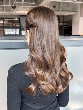 アイティーバイアルバム 藤沢店(IT by ALBUM) レイヤーロンググレージュカラーグレーベージュ_ba511891