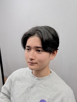 スカット 新宿(Sucut) アッシュ/センターパート<理容室>[メンズ/新宿]