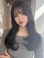 ユーフォリア 新宿通り(Euphoria) くびレイヤーエモージュケアカラー美髪似合わせカット