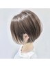 【再来】カット＋髪質改善トリートメント輝髪　髪質改善でツヤ髪に￥11550～