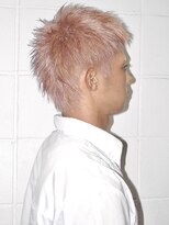 ココ 原宿(KOKO)&nbsp;スパイキーショートハイトーンベリーショートピンクマレットヘア