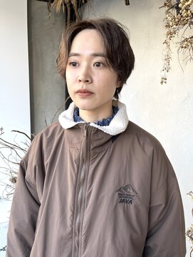 ディレクト(Direct) 《Direct》ナチュラルパーマ×透明感カラー