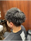 仙台　ツイストスパイラルパーマ　バーバー