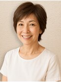 大人女子ショートレイヤースタイル