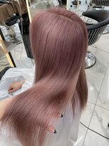 ラピス 渋谷本店(Lapis) ピーチピンク/ホワイトグレージュ/ミニウルフ