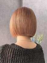 SSAW&nbsp;柔らかミルクティーオレンジ＋ぱつっとボブ