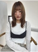 顔まわりレイヤー/ レイヤーカット