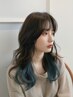 【SNSで話題★チラ見せがかわいい】カット+インナーカラー(全体カラー込み)