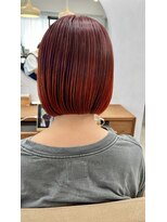 ライカ(laica) 乾かすだけでまとまるボブ×enjoy color！