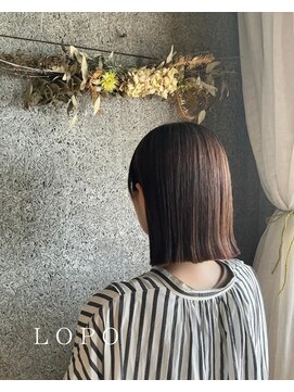 ロポ(LOPO) 長めボブ