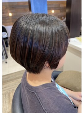 ヘアメイク サンサーラ 志度店(Hair Make SAMSARA) 重めショートボブ