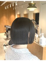 トリート 妙典店(TREAT)&nbsp;切りっぱなしボブ×オリーブグレー