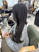 ファブ 銀座(fav)&nbsp;20代30代透明感カラー/水分量アップ☆うるツヤオリーブグレー