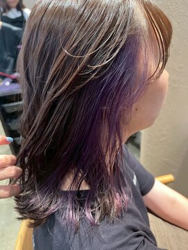 エミュー 大船店(emue) 大船駅ベージュカラーブリーチダブルカラーデザインカラー30代