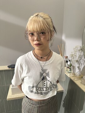 ワンカラー/ブリーチカラー/髪質改善/ハイトーンカラー