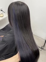 エラ(ELLA) アンブレラーカラー パープルネイビー