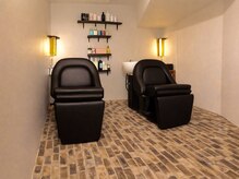 リノア(LINOA)の雰囲気(フルフラットシャンプーブースでヘッドスパをお楽しみ下さい)