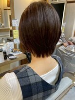 ヘアリゾート粋 ウナム 新宿東口店(enam)&nbsp;ショートカット/ダークブラウン