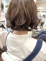 ティティーサッポロ(tity sapporo) 外ハネニュアンスボブパーマ