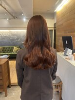 ヘア プロデュース キュオン(hair produce CUEON.)&nbsp;オレンジブラウン