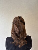 札幌ヘッドスパ ヘアセットサロン ダウンスタイル