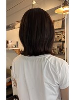 ティティーサッポロ(tity sapporo)&nbsp;上品まろやかブラウン×前下がり外はねボブ