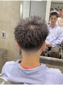 スパイキーショート ピンパーマ