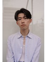 クオル 立川(QOL)&nbsp;ニュアンスセンターパートニュアンスパーマ刈り上げメンズパーマ